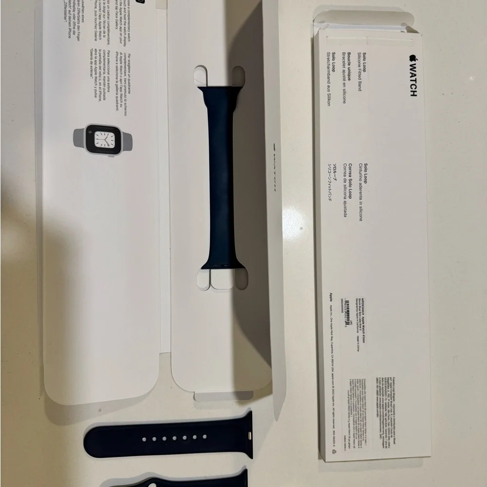Smartwatch Navy Blue Band (solo band and sport band small)